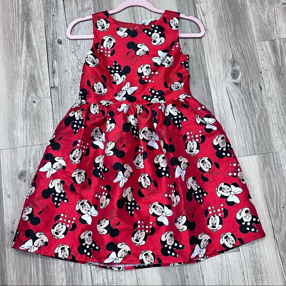Girl’s Minnie Mouse Disney  H&M dress sz 9/10 - Picture 5 of 6